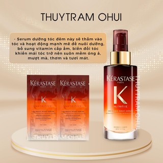Serum dưỡng tóc mềm mượt Kerastase 8h Magic night sẻum 30ml