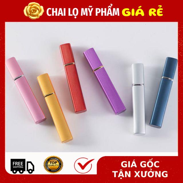 Chai Lọ Chiết Nước Hoa ★ RẺ VÔ ĐỊCH ★ Chai Lọ chiết nước hoa vuông nhôm 12ml đựng dầu thơm , phụ kiện du lịch