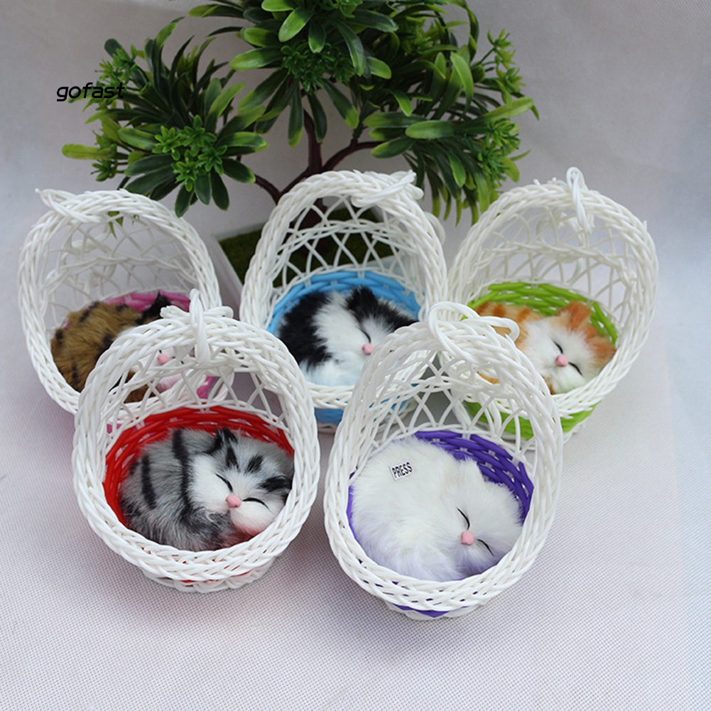 Đi đi.♥ Mèo Nhồi Bông Có Âm Thanh Dễ Thương