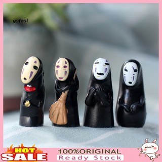 Set 4 Mô Hình Nhân Vật Phim Vô Diện Dễ Thương