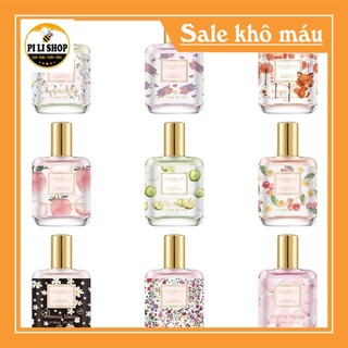Nước hoa ,Xịt thơm toàn thân Flower Of Story xịt body mist hương vị trái cây hộp siêu cute 30ml
