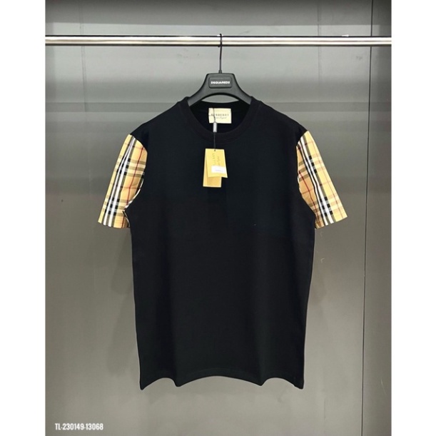 Áo Phông Tay Kẻ Vàng BBR cho Nam Nữ Unisex Cotton mềm mịn Siêu Hot 2023