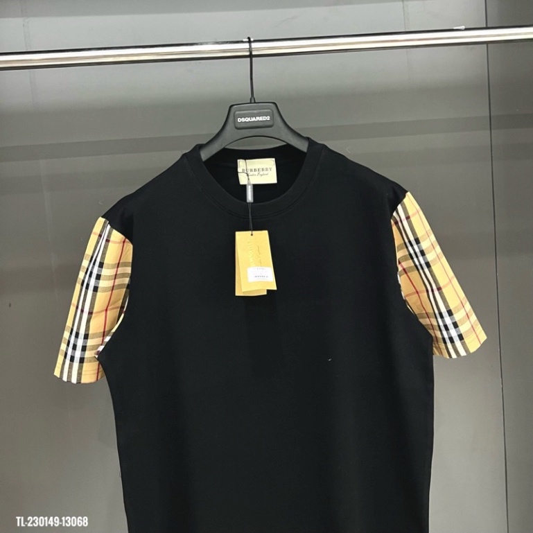 Áo Phông Tay Kẻ Vàng BBR cho Nam Nữ Unisex Cotton mềm mịn Siêu Hot 2023