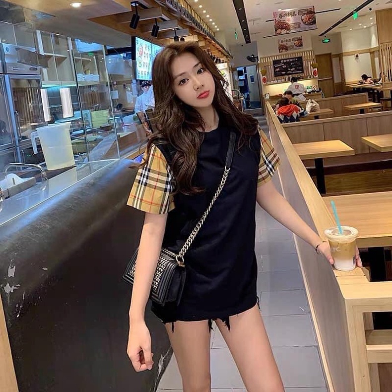 Áo Phông Tay Kẻ Vàng BBR cho Nam Nữ Unisex Cotton mềm mịn Siêu Hot 2023