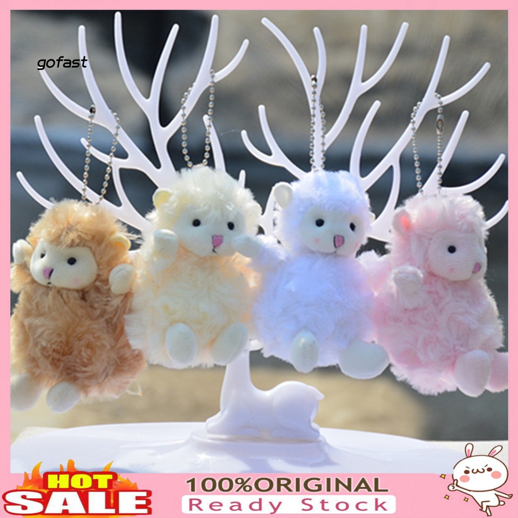 Cừu Nhồi Bông Đáng Yêu Treo Trang Trí Túi Xách Đa Năng