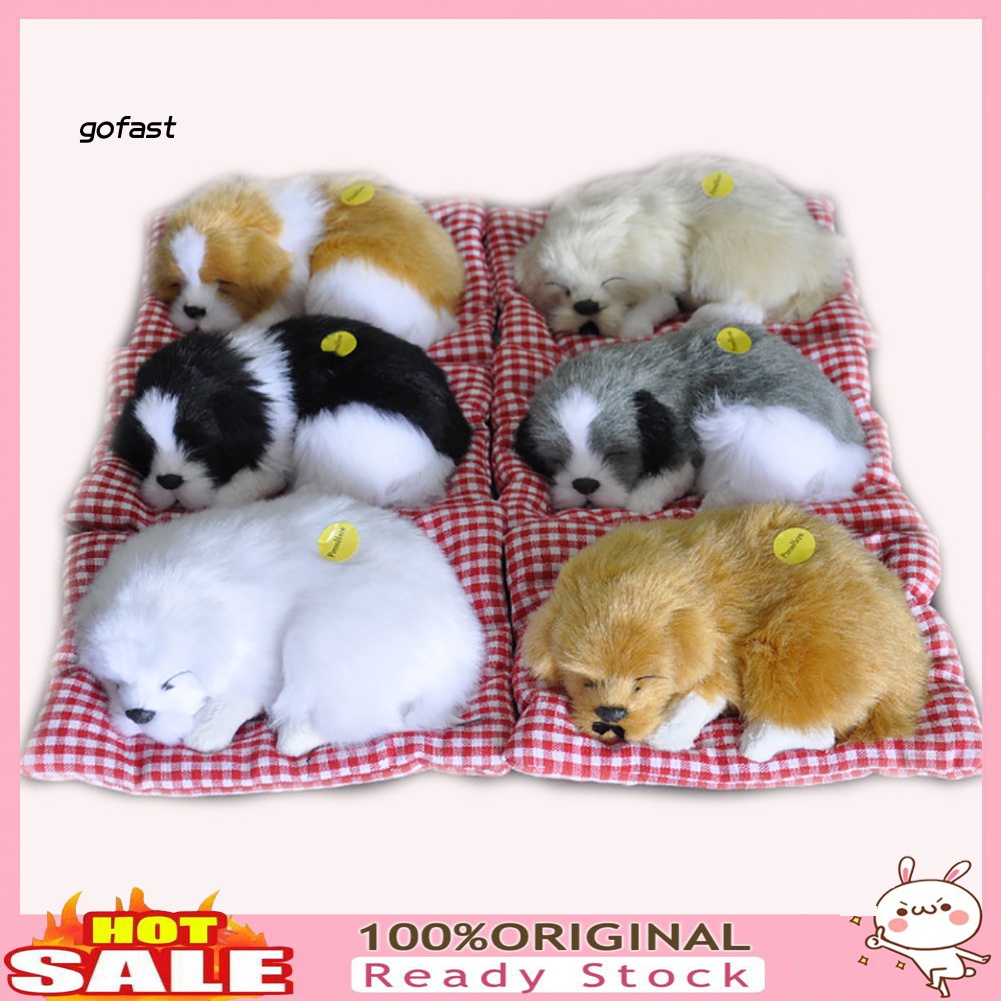 Chó Nhồi Bông Đồ Chơi Phát Ra Âm Thanh Dễ Thương Dành Cho Các Bé