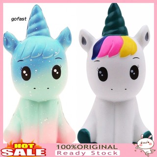 Đồ Chơi Xốp Squishy Giảm Stress Hình Kỳ Lân Dễ Thương Cho Bé