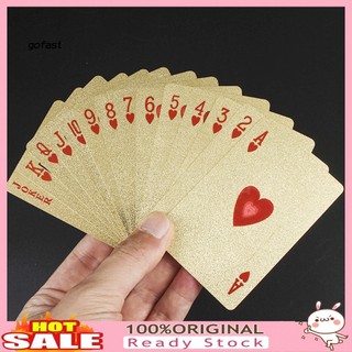 Bộ Bài Poker Bằng Nhựa Chống Nước Chuyên Nghiệp