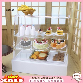 Tủ Bánh Snack Mini Tự Lắp Ráp Xinh Xắn Cho Nhà Búp Bê