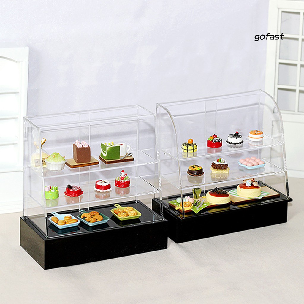 Tủ Bánh Snack Mini Tự Lắp Ráp Xinh Xắn Cho Nhà Búp Bê