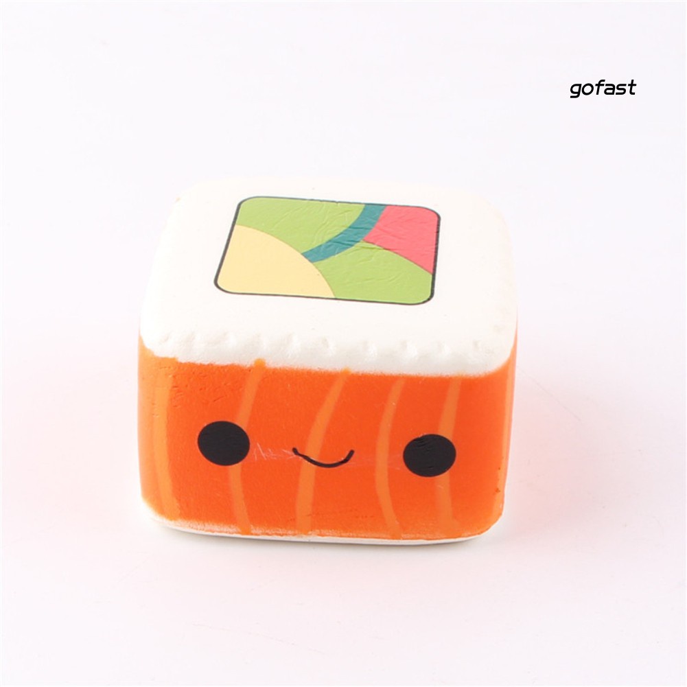 Đồ Chơi Xốp Squishy Giảm Stress Hình Sushi Dễ Thương Dành Cho Bé