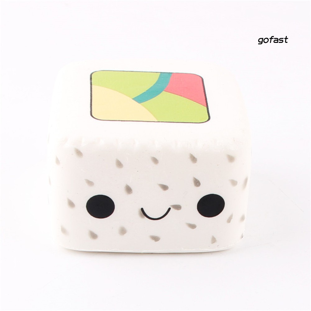 Đồ Chơi Xốp Squishy Giảm Stress Hình Sushi Dễ Thương Dành Cho Bé