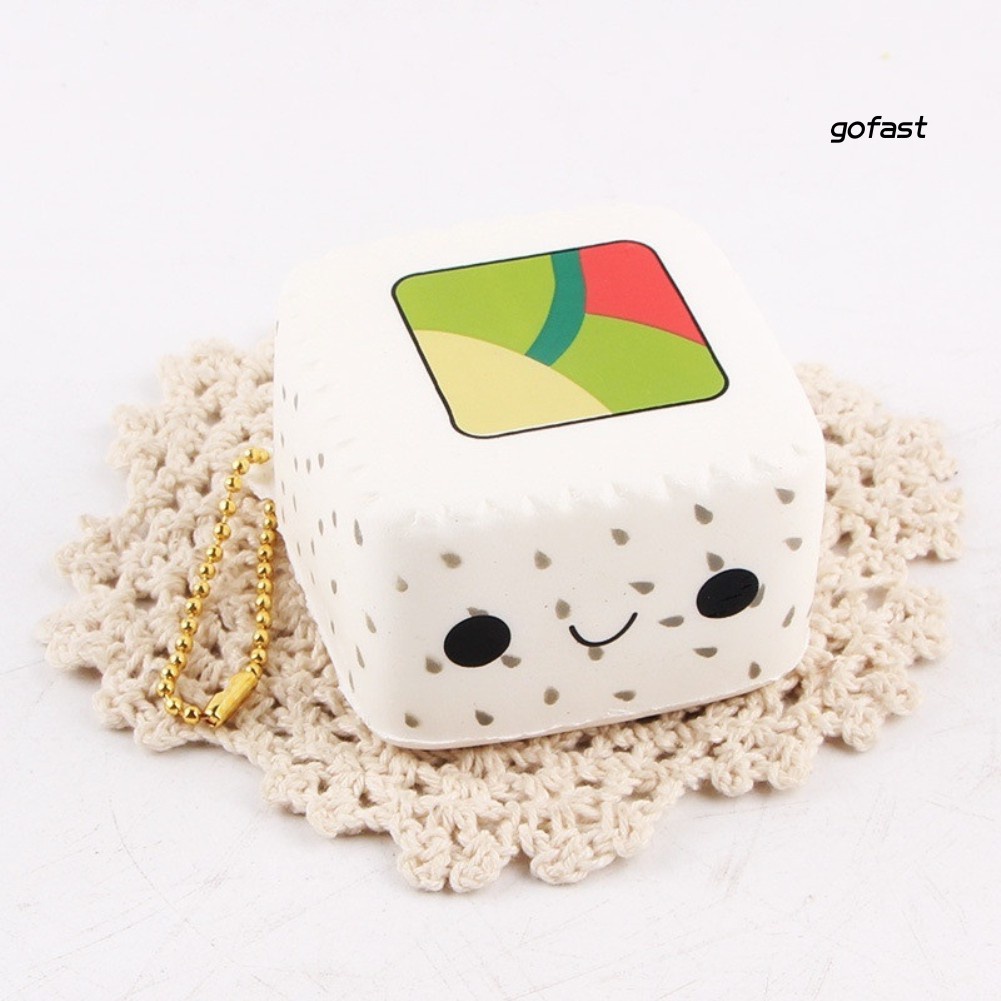 Đồ Chơi Xốp Squishy Giảm Stress Hình Sushi Dễ Thương Dành Cho Bé