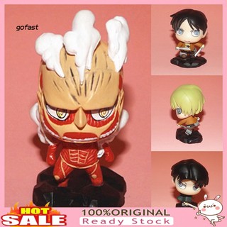 Set 5 Mô Hình Đồ Chơi Nhân Vật Trong Phim Hoạt Hình Attack On Titan