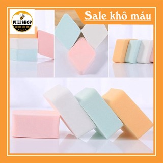 Mút trang điểm make up tán kem nền ( Gói 4 miếng )