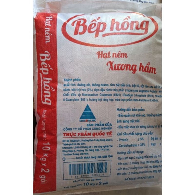 HẠT NÊM BẾP HỒNG BAO 10KG