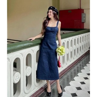 ĐẦM MIDI JEAN 2D