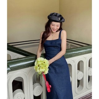 ĐẦM MIDI JEAN 2D