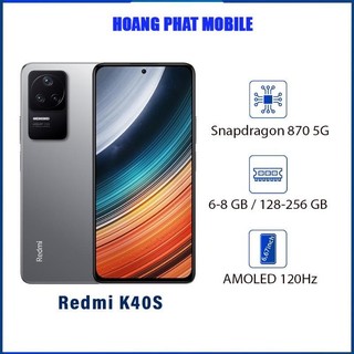 Điện thoại xiaomi redmi k40s 8/128 gb - máy mới nguyên seal fullbox - bảo hành 12 tháng