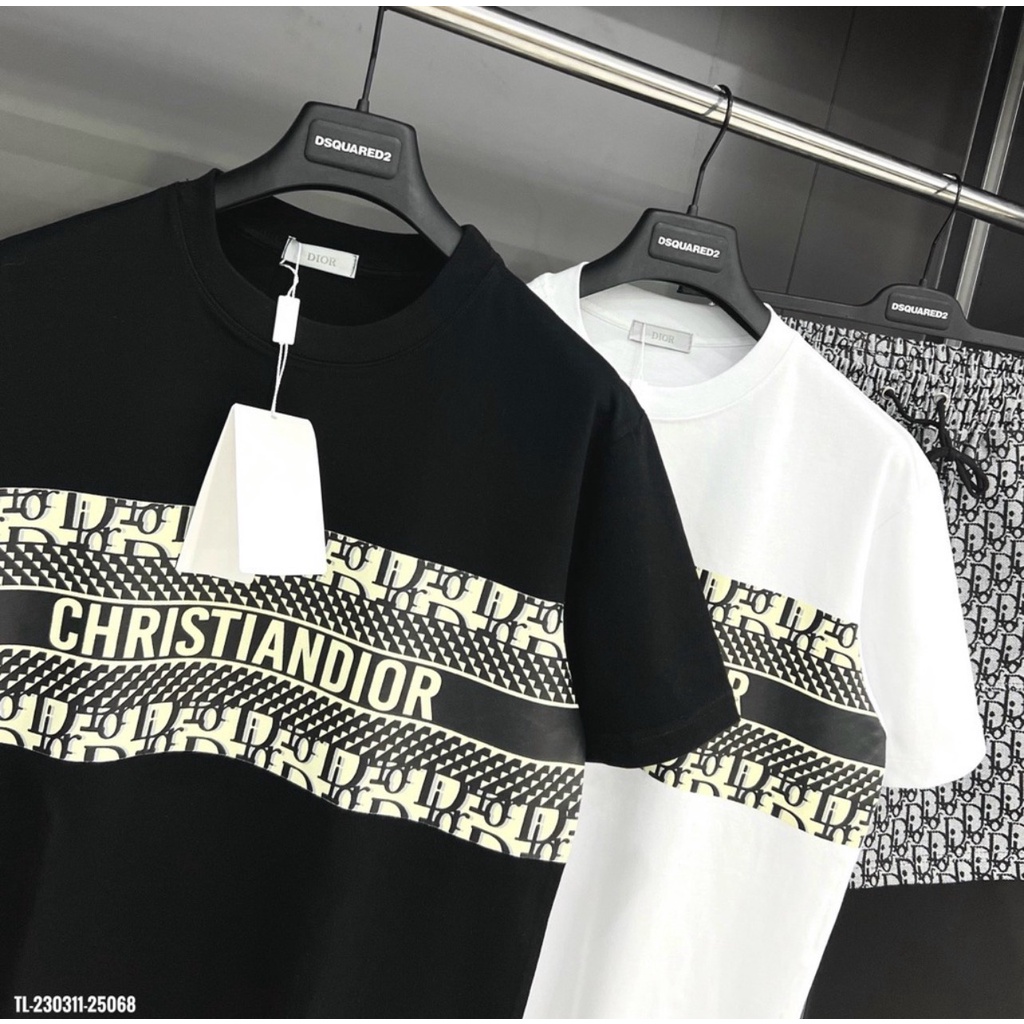 Bộ Thể Thao Nam Dior Họa Tiết Cực Đẹp - Bộ Mùa Hè Cộc Tay Nam Nữ Chất Liệu Cotton Dày Dặn Thời Trang Nam | BigBuy360 - bigbuy360.vn