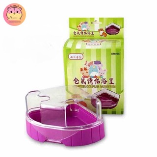 Nhà tắm hamster tam giác - Gia Đình Hamster
