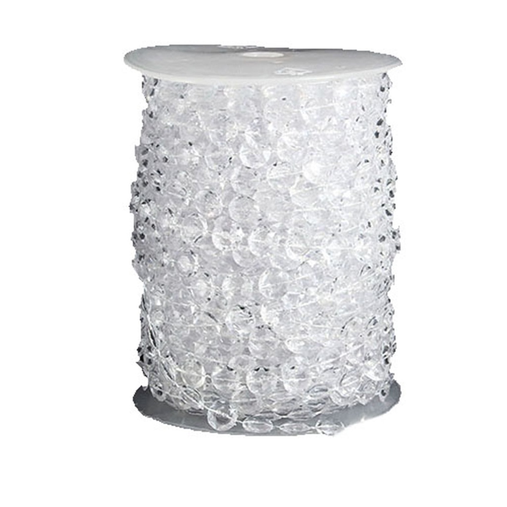 Rèm cửa sổ Hạt Nhựa Trong Suốt 30M Dùng Trang Trí Đám Cưới