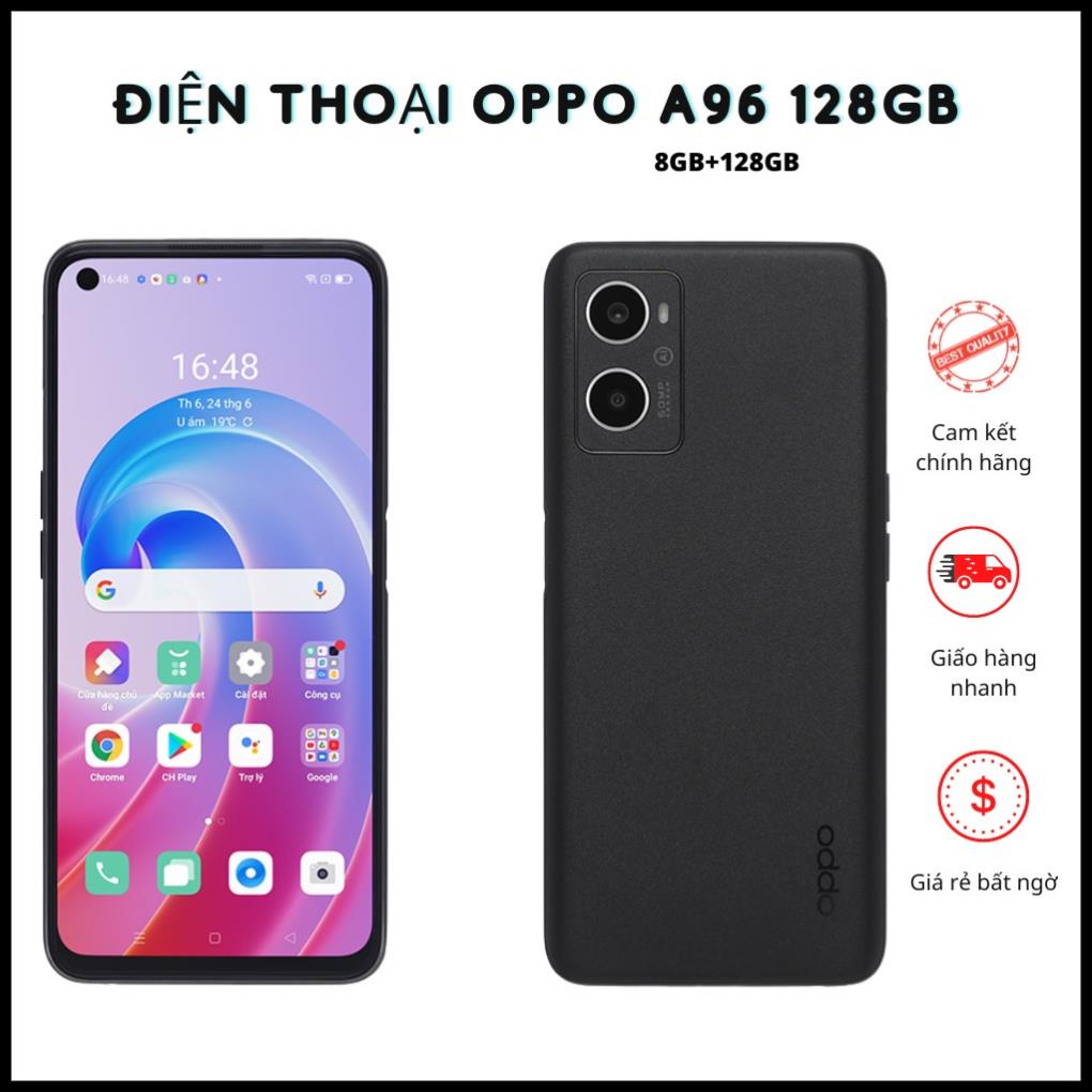 [ Giảm Ngay 2 Triệu ].[HOT]_ Điện thoại OPPO A96 (8GB/128GB) - Hàng chính hãng - Bảo hành 12 tháng Fullbox | BigBuy360 - bigbuy360.vn