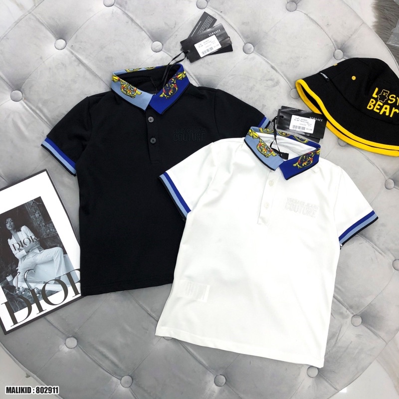 Áp polo V.S viền cổ bé trai