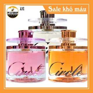 Nước hoa Circle 60ml Nước hoa nữ eau de Circle Vàng trắng và Hồng