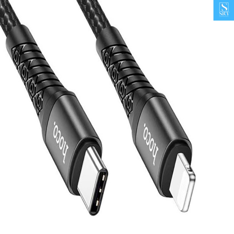 Cáp sạc DU19 sạc nhanh PD20W dây dù cao cấp cho X 11 pro max 12 pro max 13 pro max 14 pro max dài 1M