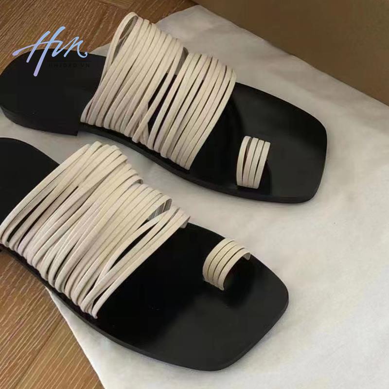 Giày Sandal Thái Lan Đế Dày Bằng Da Thật Thời Trang Mùa Hè 2023 Dành Cho Bạn Nữ