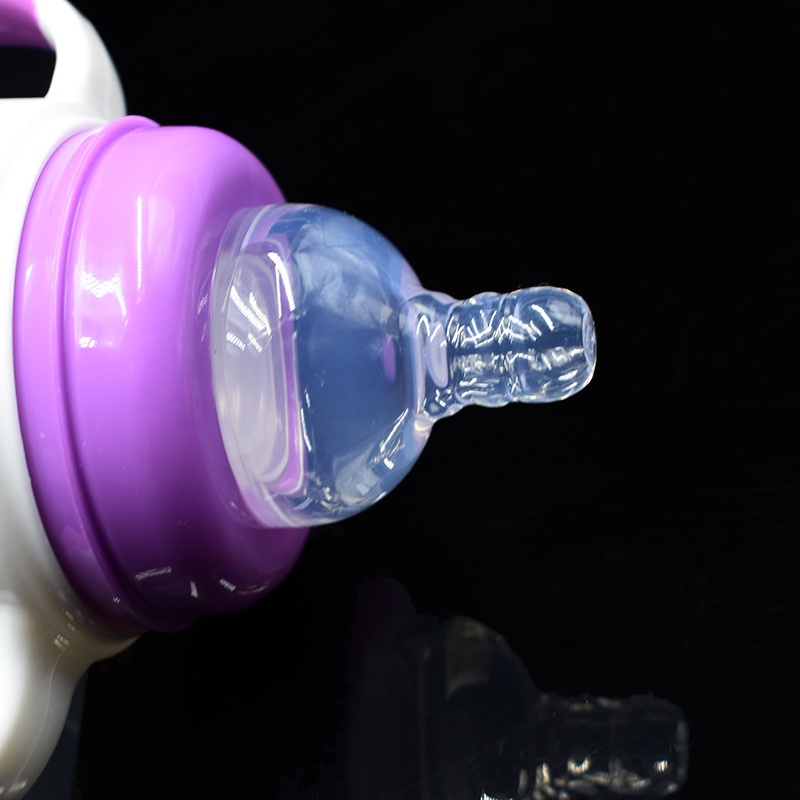 Bình Sữa Có Ống Hút Chống Tràn 5cm Cao Cấp Cho Bé