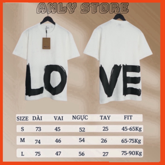 Áo Thun B.urberry nữ LOVE,Áo Thun B.urberry nam LOVE phong cách luxury | BigBuy360 - bigbuy360.vn