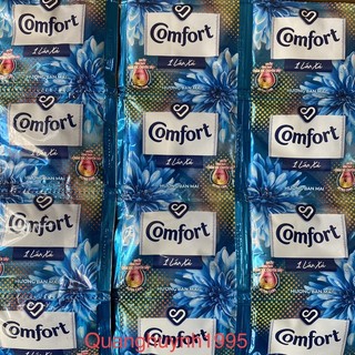 10 gói Nước Xả Vải Comfort Đậm Đặc Hương Ban Mai Gói 20ml /1 gói