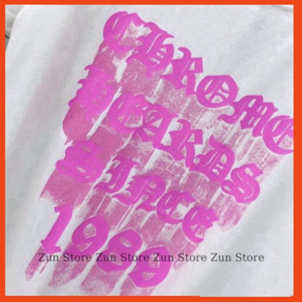 Áo Phông Nam Nữ Premium Cotton in Chữ Chrome Hearts 1989. Ao thun Unisex hotrend 2023 Cò Vạc | BigBuy360 - bigbuy360.vn