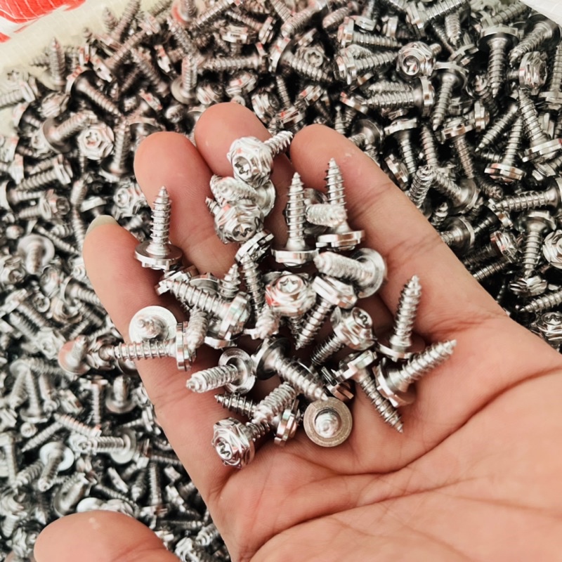 Ốc áo Honda 4li xoắn inox 304