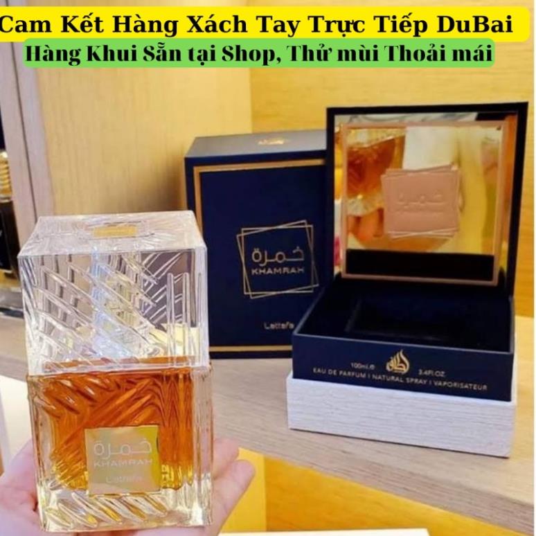 Nước hoa Dubai Khamrah Lattafa Sang Trọng, Đẳng Cấp, Ấm Áp