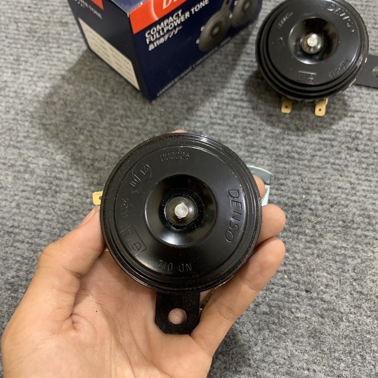 Còi Đĩa, Còi Xe Máy DENSO + Phụ Kiện Đi Kèm