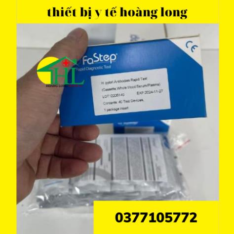 Que Thử Viêm Gan B HBsAg Dạng Khay Fastep Mỹ