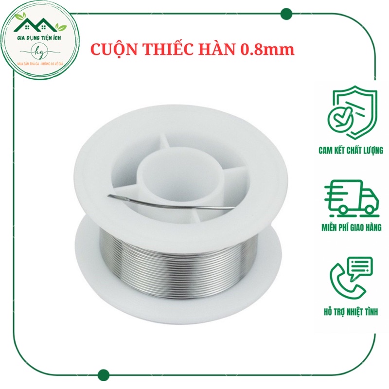 Cuộn thiếc hàn 0.8mm