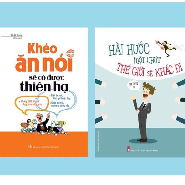 Sách Kỹ năng giao tiếp - Khéo ăn nói sẽ có được, Nói thế nào, Nói nhiều không, Hài hước một chút (Combo, lẻ tuỳ chọn)