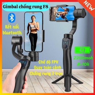Gymbal F8 Gậy chống rung quay phim, thiết bị quay video cho điện thoại - Cây quay phim, Tay cầm chống rung quay 360 độ