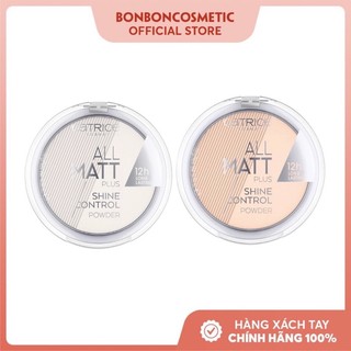 Phấn phủ nén Catrice All Matt Shine Control powder