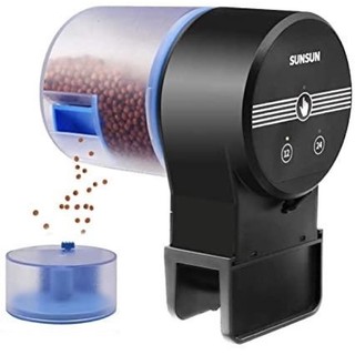 Máy cho cá ăn tự động của hãng sunsun ak-01s - máy sẵn pin