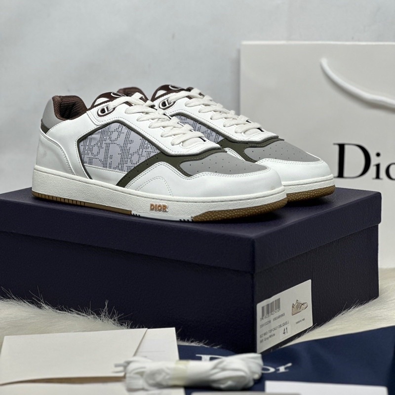 GIÀY DIO B27 WHITE BROWN 1947 LAI AU SC