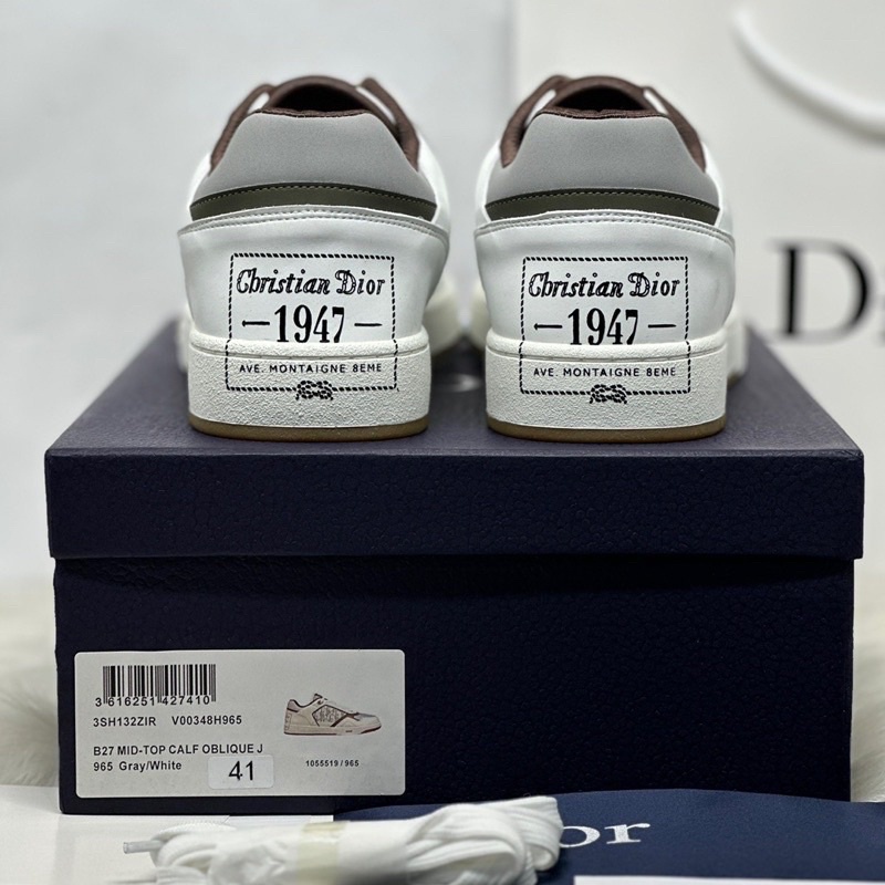 GIÀY DIO B27 WHITE BROWN 1947 LAI AU SC