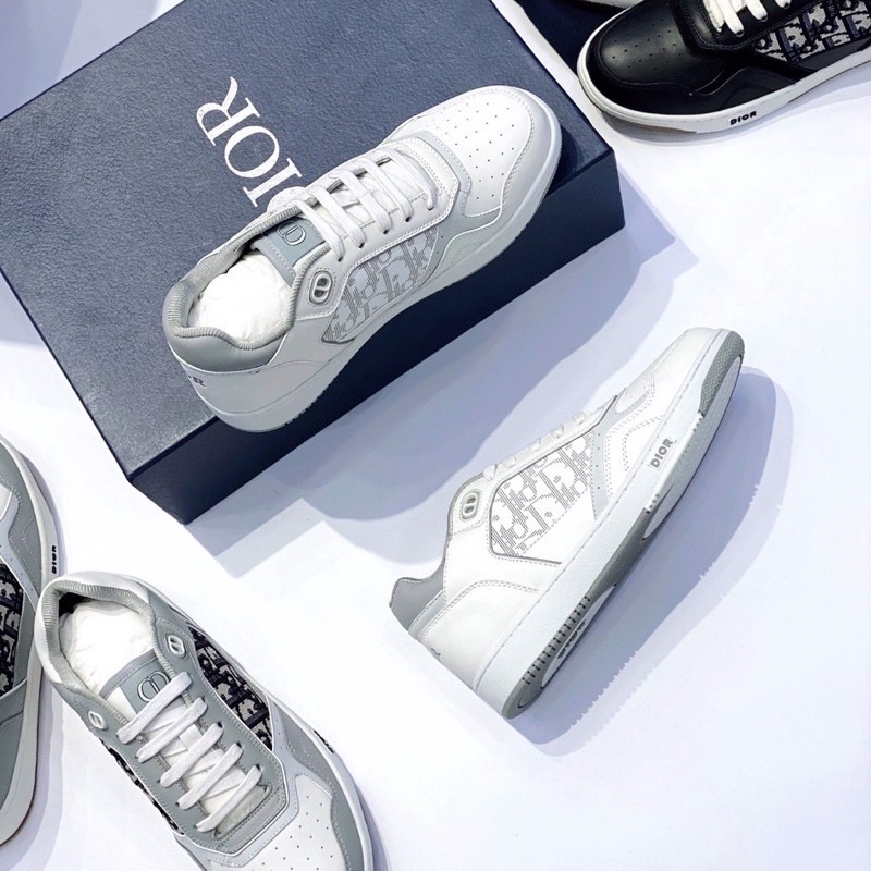 GIÀY DIO SNEAKER B27 LOW WHITE LAI AU SC