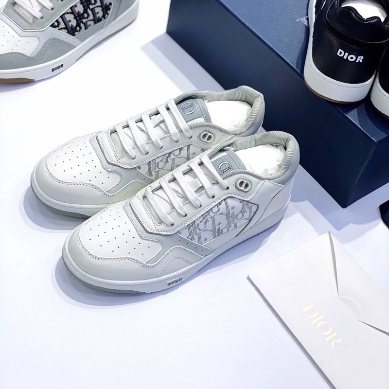 GIÀY DIO SNEAKER B27 LOW WHITE LAI AU SC