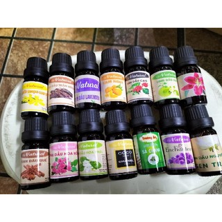 Tinh dầu nguyên chất xông phòng đủ mùi hương 10ml
