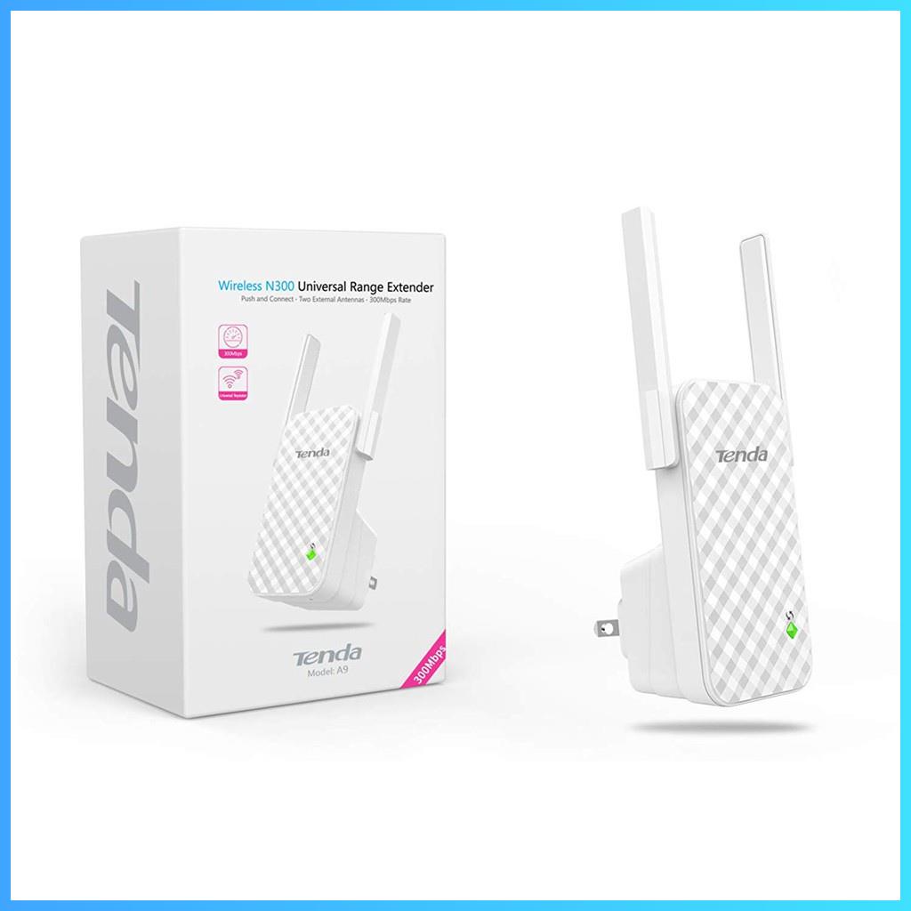 Tenda Bộ kích sóng Wifi A9 Chuẩn N 300Mbps - Bảo hành 24 tháng